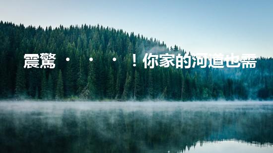 震驚！你家的河道也需要清淤公司施工嗎？